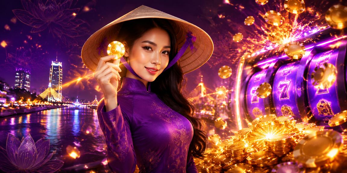 Trò chơi slot jackpot với chủ đề nón lá tại Đà Nẵng